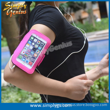 (New) Lycra sport armband for iphone 6, Lycra waterproof sport armband, Lycra cell phone armband
